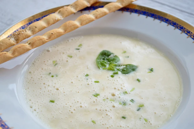 Parmesanschaumsuppe
