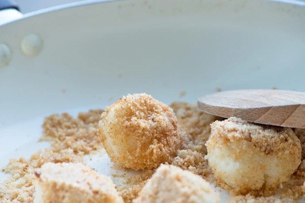 Gebackene Grie&szlig;kn&ouml;del