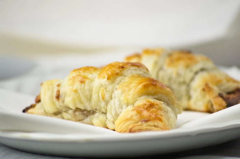 Zimt-Nuss-Croissants