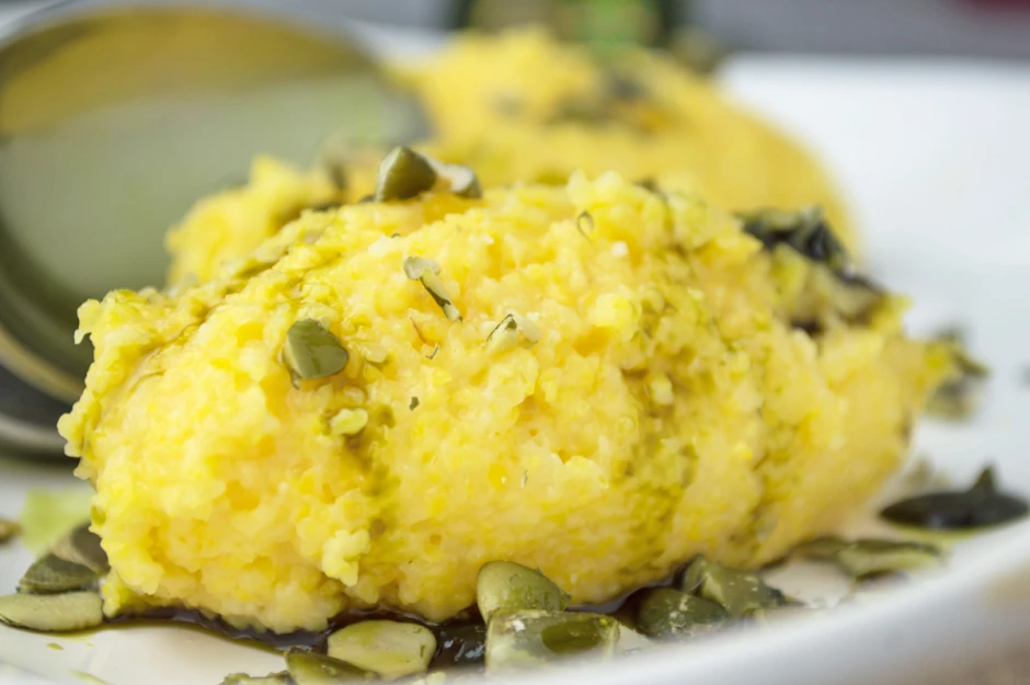 Polenta mit Kern&ouml;l