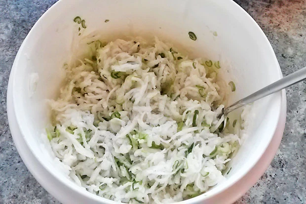 Einfacher Rettichsalat