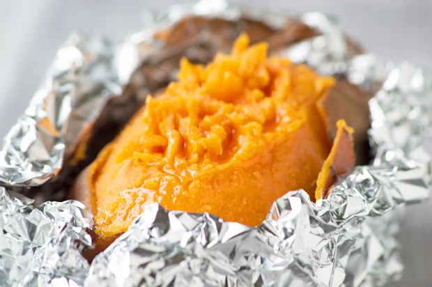 Süßkartoffel gebacken