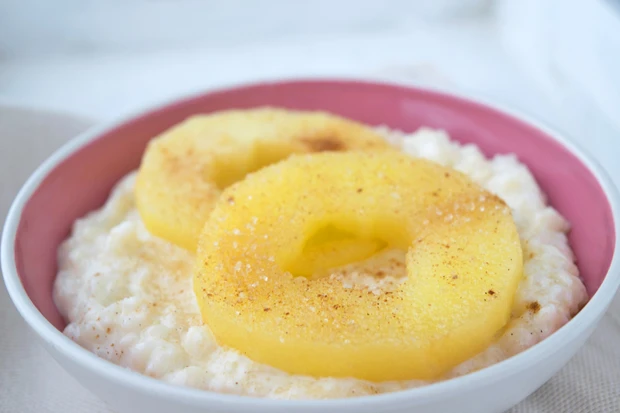 Veganer Gewürz-Reispudding