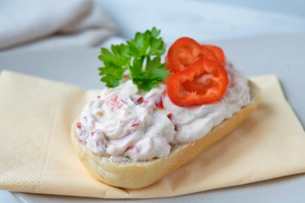 Tofu-Dip mit Paprika