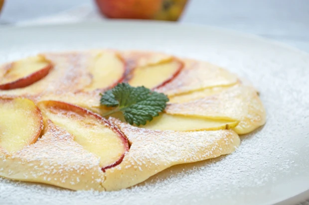 Apfel-Omelett