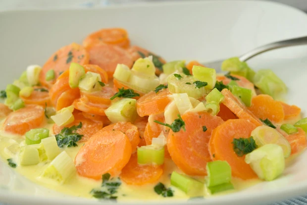Kokos-Karottensalat