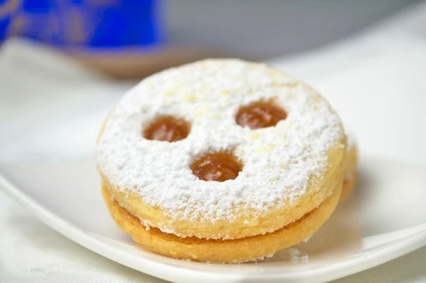 Traditionelle Linzer Augen