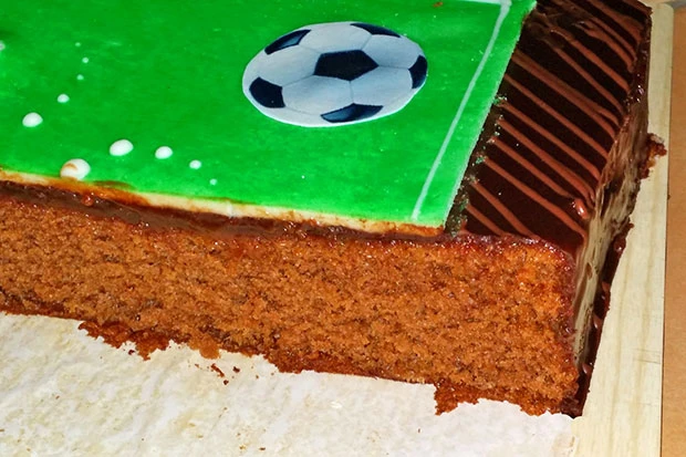 Schokokuchen mit Karamell