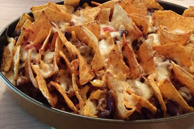 Tortilla Chips Auflauf - Mexikanischer Auflauf