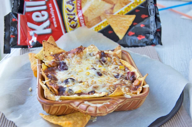 Überbackene Tortilla Chips