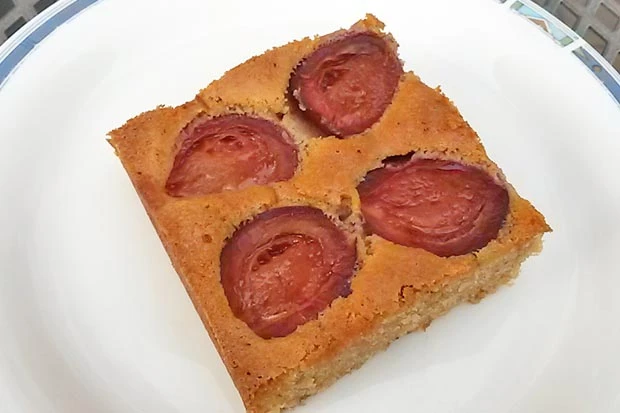 Zwetschkenkuchen mit Dinkelvollkornmehl