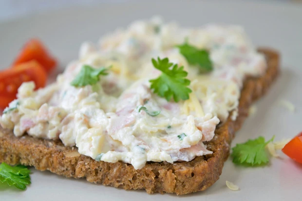 Schinken-K&auml;se-Dip