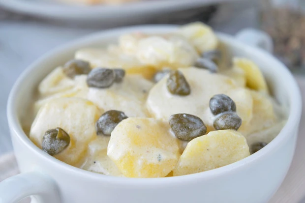 Kartoffelsalat mit Kapern