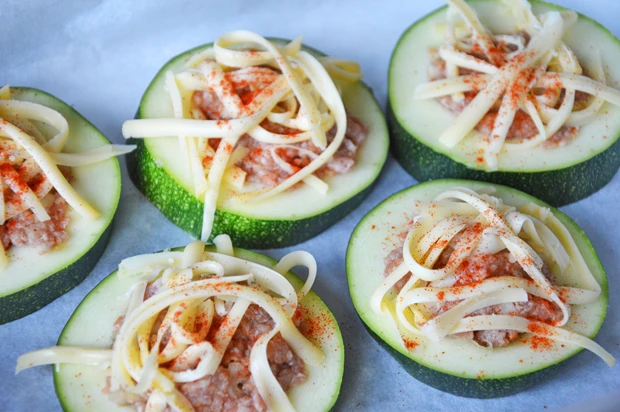 Gef&uuml;llte Zucchini