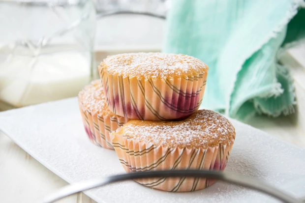 Erdbeer-Zimt-Muffins