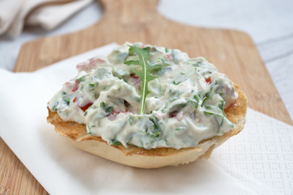 Rucola-Tomaten-Creme