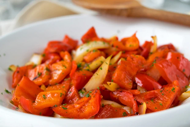 RoterPaprika-Salat