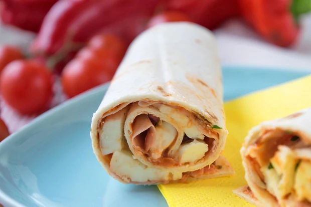 Tortillas mit Mozzarella