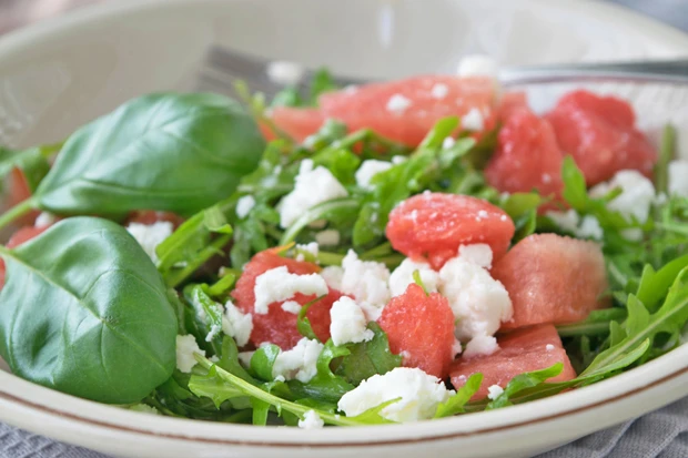 Melonen-Feta-Salat