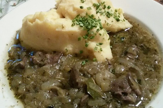 Geröstete Leber