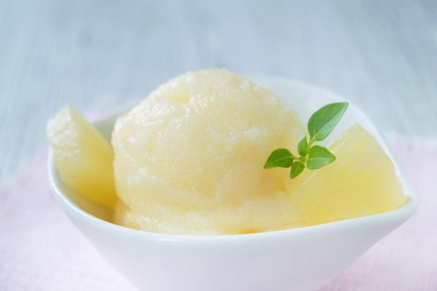 Ananas-Sorbet - Rezept