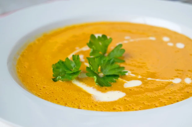 Karottenschaumsuppe