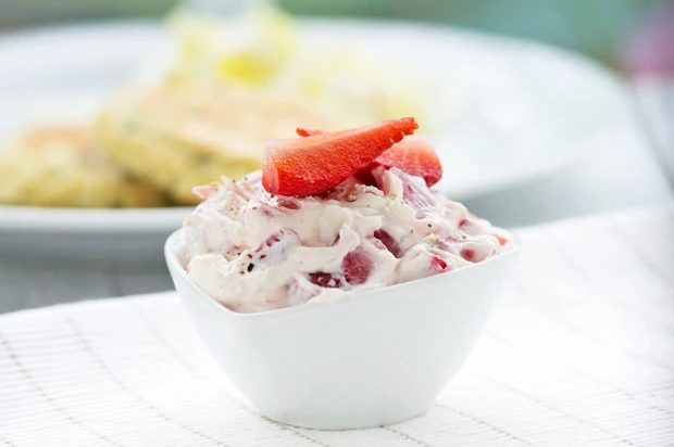 Erdbeeren-Dip