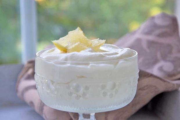 Zitronen Mousse