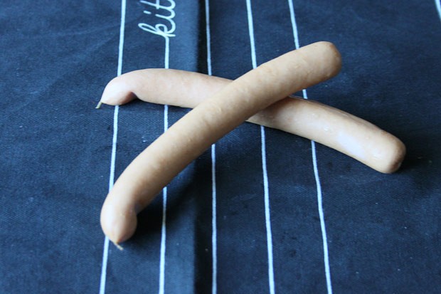 Selbstgemachte Berner Würstel