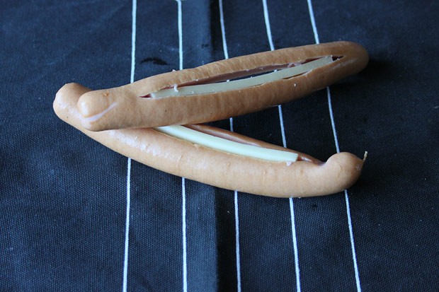 Selbstgemachte Berner Würstel