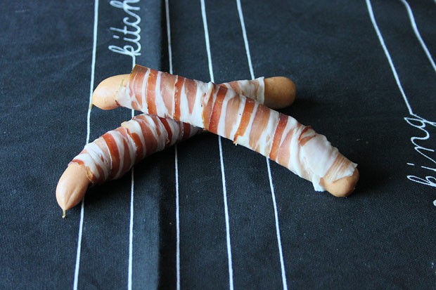 Selbstgemachte Berner Würstel