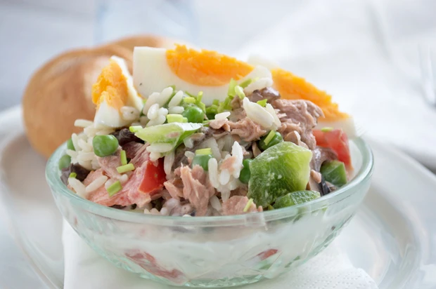 Thunfisch-Reis Salat
