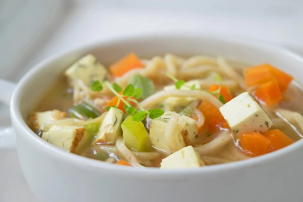 Chinesische Nudelsuppe
