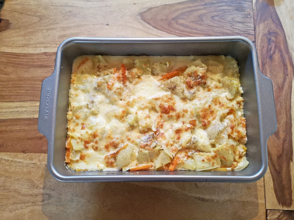 Überbackener Fenchel