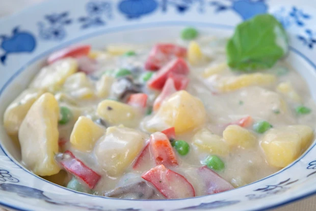 Kokos-Curry mit Erdäpfeln
