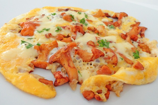 Eierschwammerl Frittata