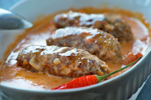 Cevapcici in Chili-Sauce