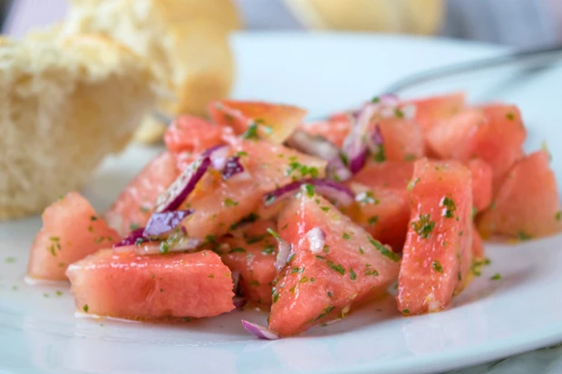 Wassermelonen-Salat