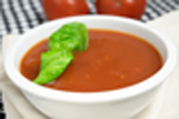 Geeiste Tomatensuppe