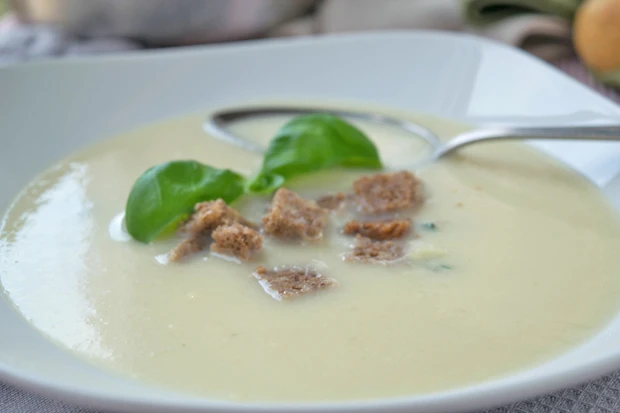 Kohlrabi-Suppe
