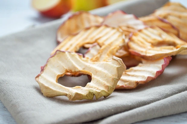 Apfel-Chips