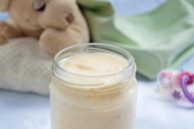 Baby Bananen Grießbrei