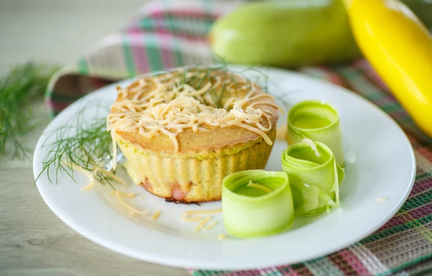 Zucchini-Muffins