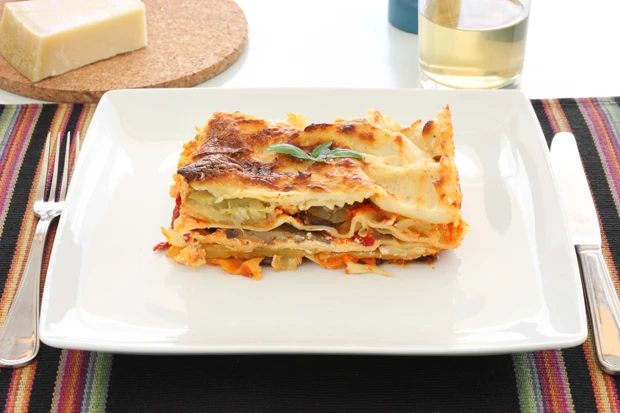 Sommergem&uuml;se-Lasagne