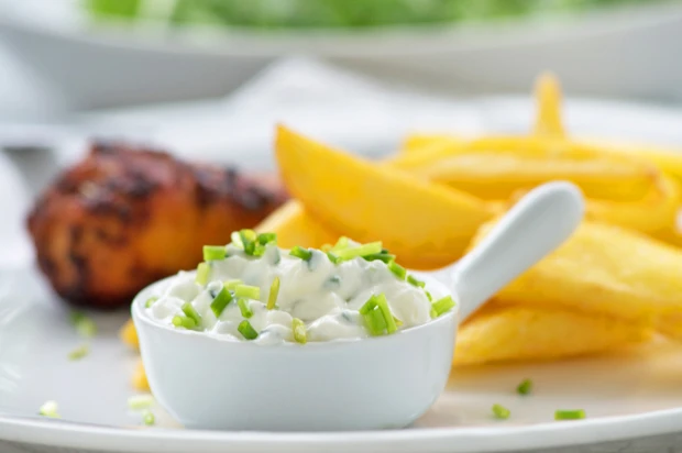 Schnittlauch-Knoblauch-Dip
