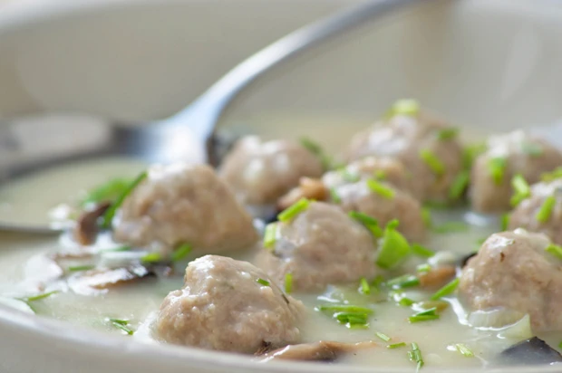 Porree-K&auml;se Suppe