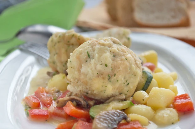 Vegane Wiener Semmelknödel