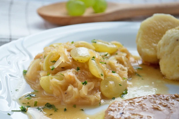 Trauben-Sauerkraut