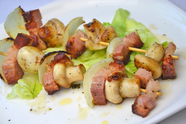 Speck-Spieße
