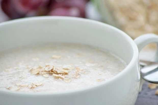 Haferflocken Grie&szlig;brei mit Banane